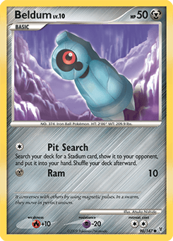 Beldum Supreme Victors card
