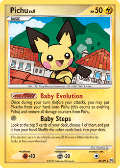 Pichu Arceus card