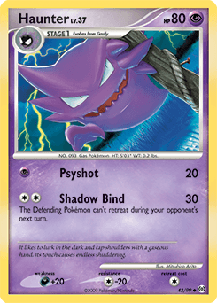 Haunter Arceus card