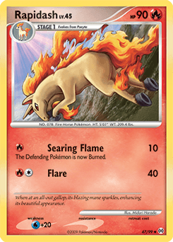 Rapidash Arceus card