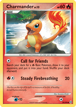 Charmander Arceus card