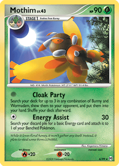 Mothim Arceus card