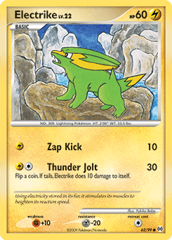 Electrike Arceus card