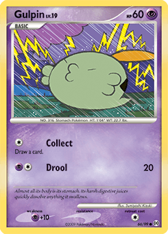 Gulpin Arceus card