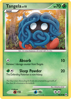 Tangela Arceus card