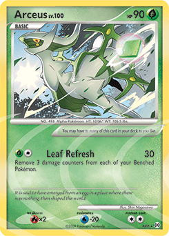 Arceus Arceus card