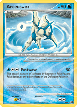 Arceus Arceus card