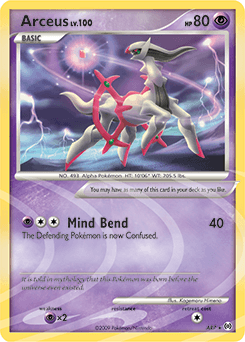Arceus Arceus card