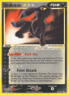 Umbreon ★ POP Series 5 card