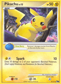 Pikachu POP Series 6 card