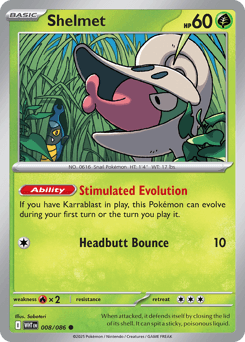 Shelmet White Flare card