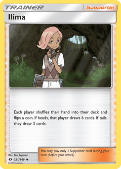 Ilima Sun & Moon card