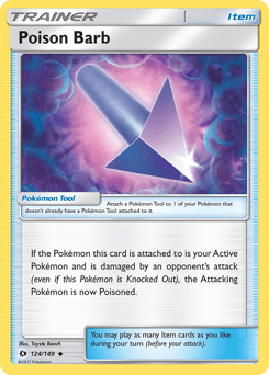 Poison Barb Sun & Moon card