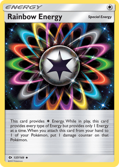 Rainbow Energy Sun & Moon card