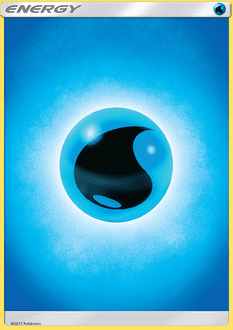 Water Energy Sun & Moon card