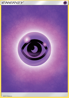 Psychic Energy Sun & Moon card