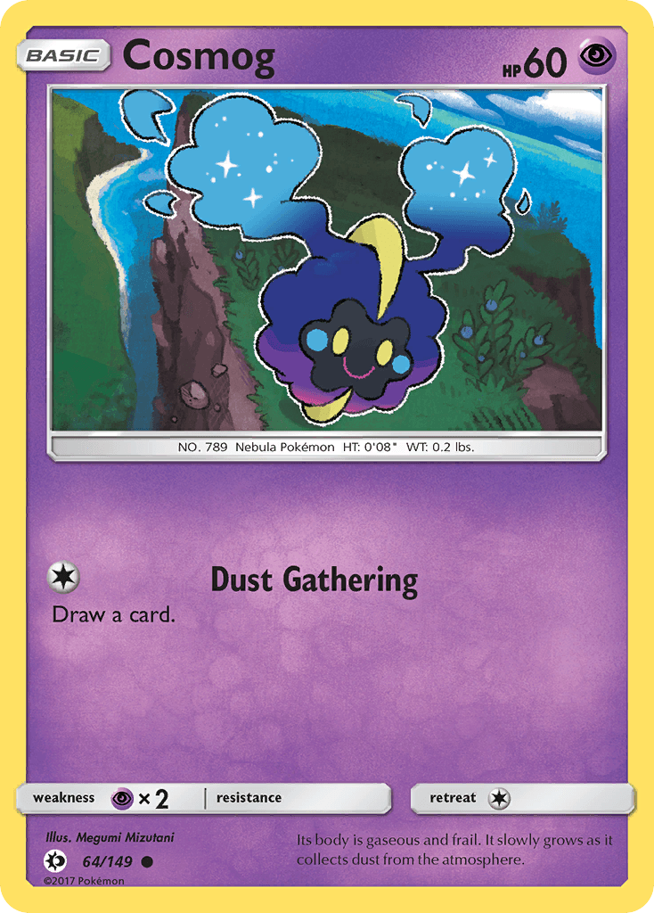 Cosmog Sun & Moon card