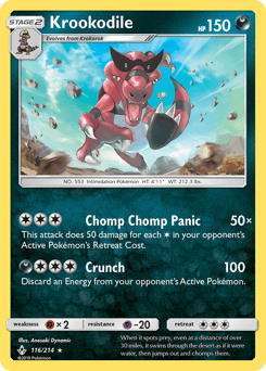 Krookodile Unbroken Bonds card