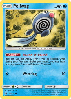 Poliwag Unbroken Bonds card