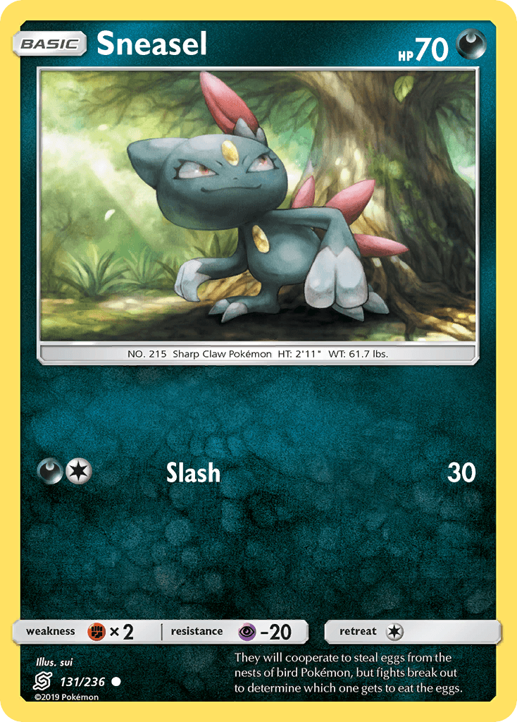 Sneasel Unified Minds card
