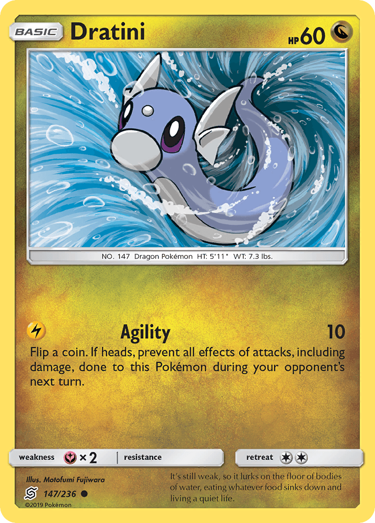 Dratini Unified Minds card