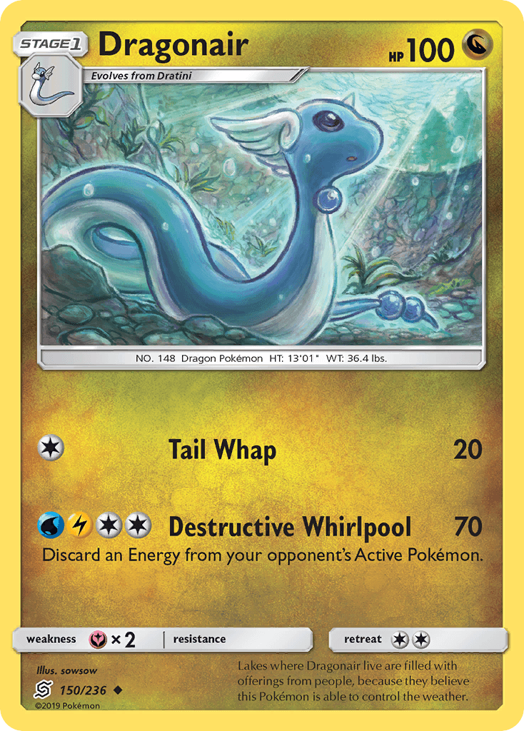 Dragonair Unified Minds card
