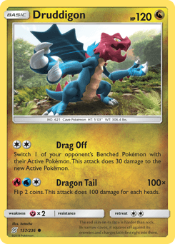 Druddigon Unified Minds card