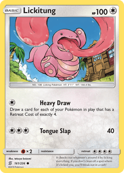 Lickitung Unified Minds card
