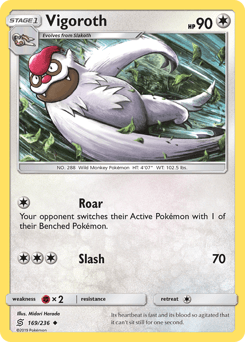 Vigoroth Unified Minds card