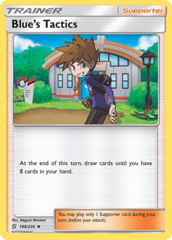 Blue's Tactics Unified Minds card