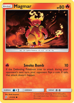 Magmar Unified Minds card