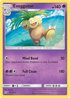 Exeggutor Unified Minds card
