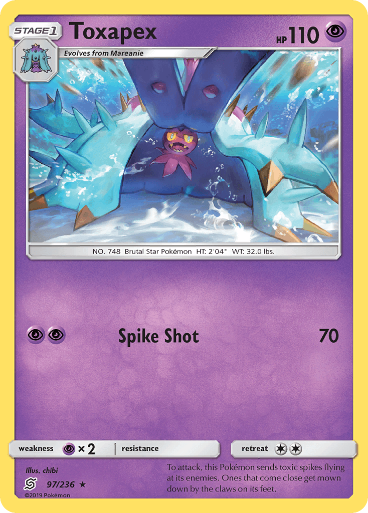 Toxapex Unified Minds card