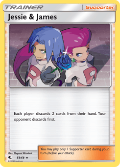Jessie & James Hidden Fates card