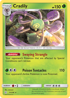 Cradily Cosmic Eclipse card