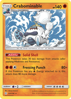 Crabominable Cosmic Eclipse card
