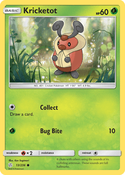 Kricketot Cosmic Eclipse card