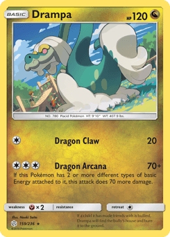 Drampa Cosmic Eclipse card