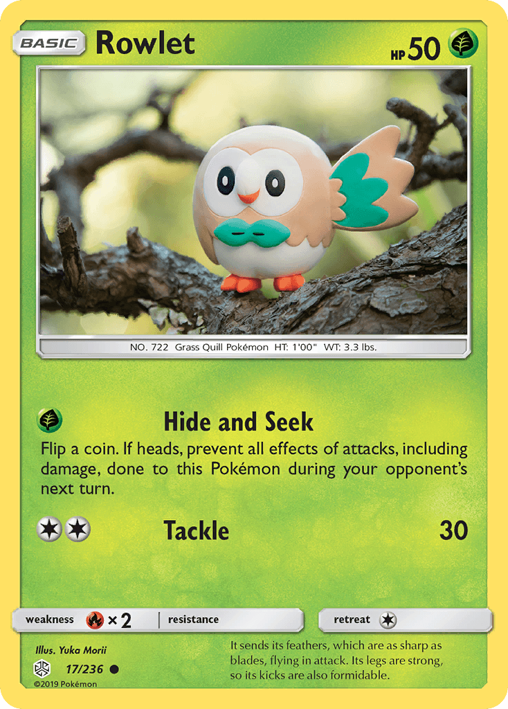 Rowlet Cosmic Eclipse card