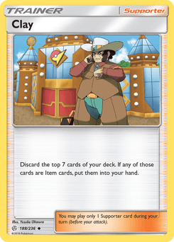 Clay Cosmic Eclipse card