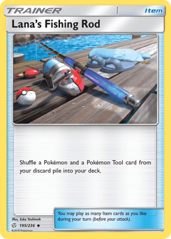 Lana's Fishing Rod Cosmic Eclipse card
