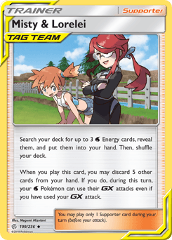 Misty & Lorelei Cosmic Eclipse card