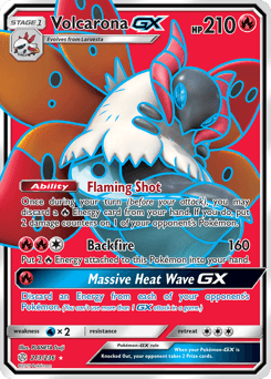 Volcarona-GX Cosmic Eclipse card