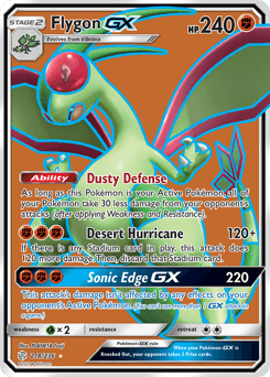 Flygon-GX Cosmic Eclipse card