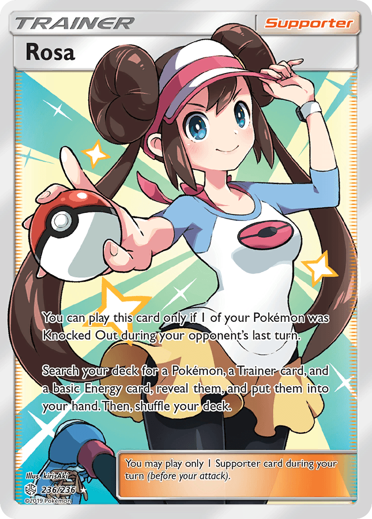 Rosa Cosmic Eclipse card