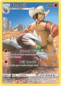 Excadrill Cosmic Eclipse card