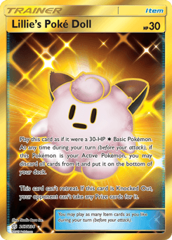 Lillie's Poké Doll Cosmic Eclipse card