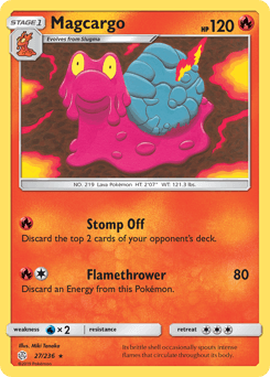 Magcargo Cosmic Eclipse card
