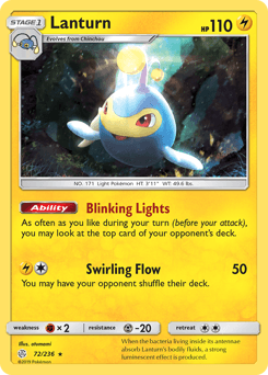 Lanturn Cosmic Eclipse card
