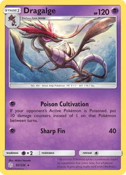 Dragalge Cosmic Eclipse card
